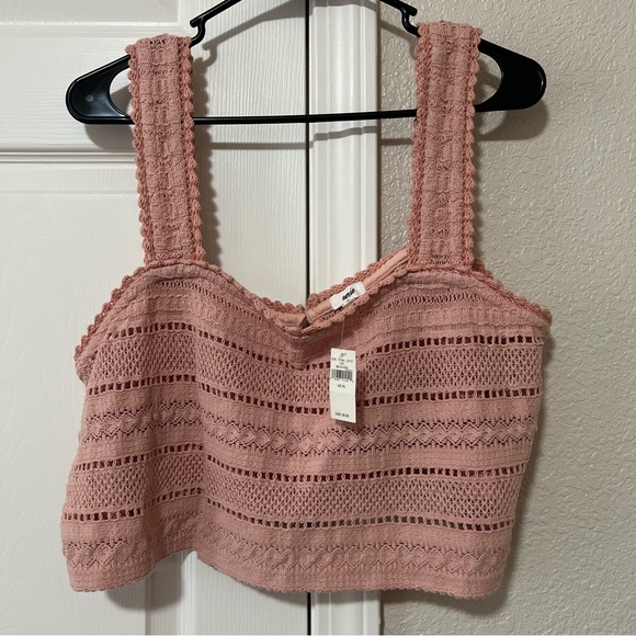 aerie Tops - NWT Aerie knit crop top-XL